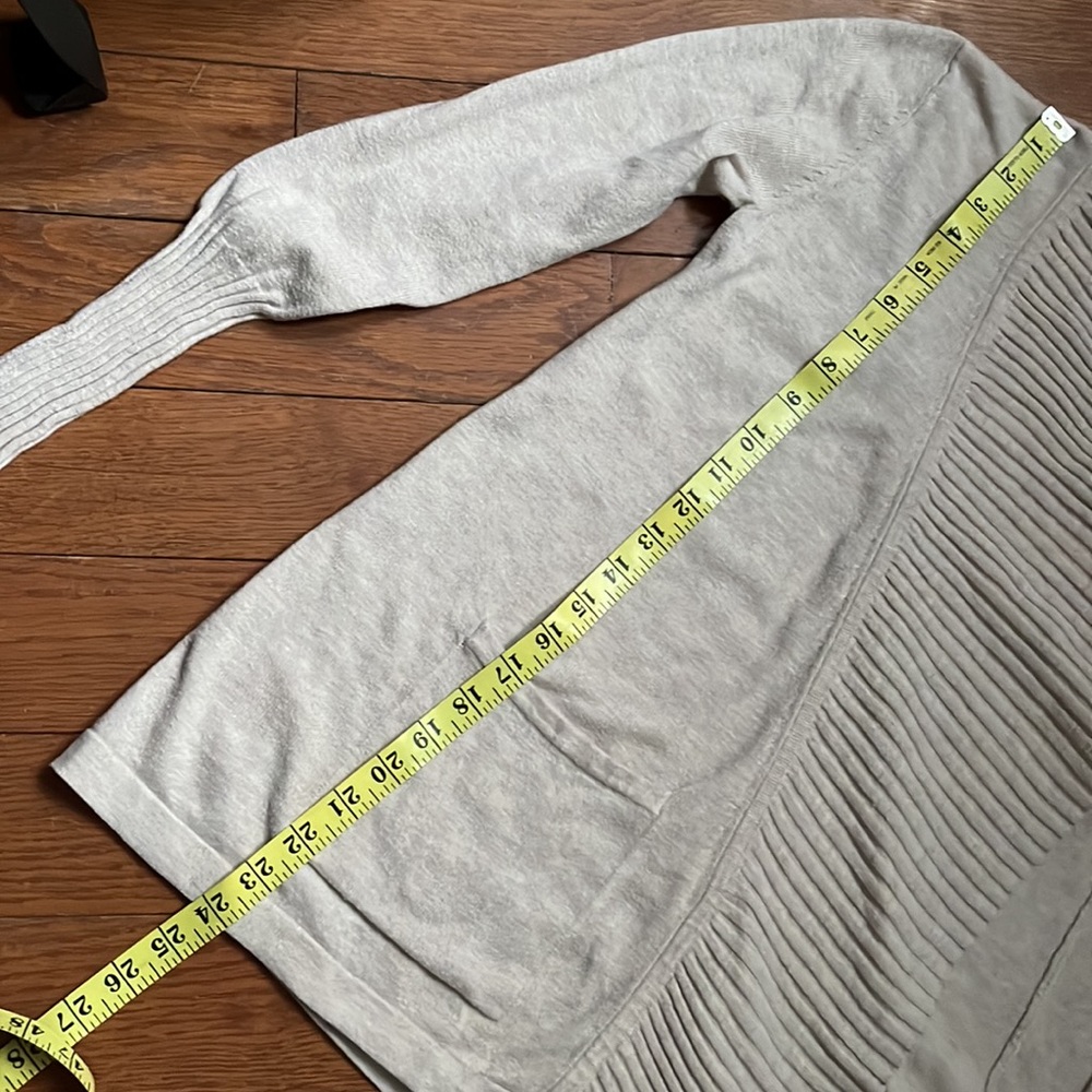 Gap cream colored waterfall cardigan size small - Picture 10 of 12